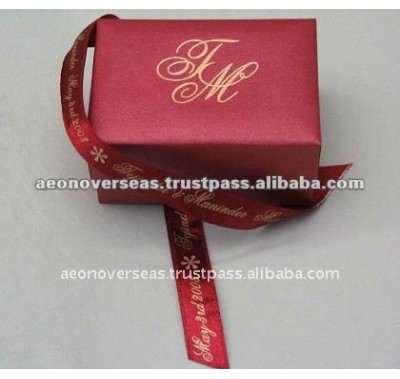 Wedding favor box Packaging Boxes