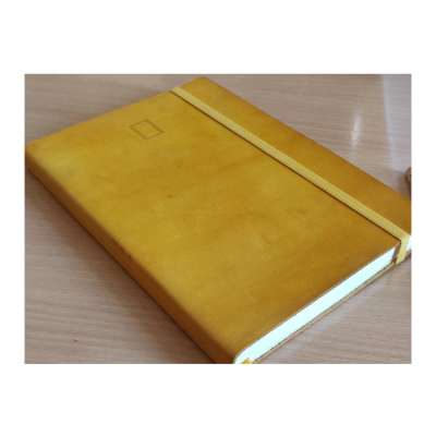 Hot Selling High Quality Handmade Real Leather Covered Journal Notebook